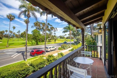 Elegant Mediterranean-style home with sweeping GOLF COURSE & BAY on Coronado Municipal Golf Course in California - for sale on GolfHomes.com, golf home, golf lot