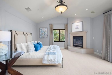 Elegant Mediterranean-style home with sweeping GOLF COURSE & BAY on Coronado Municipal Golf Course in California - for sale on GolfHomes.com, golf home, golf lot