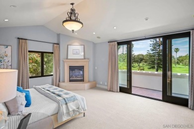 Elegant Mediterranean-style home with sweeping GOLF COURSE & BAY on Coronado Municipal Golf Course in California - for sale on GolfHomes.com, golf home, golf lot