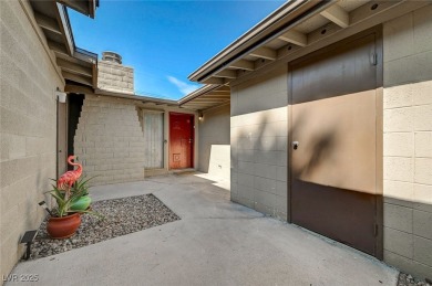This lovely 3BD, 2BA, 2CAR mid-century Home with a modern flare on Las Vegas National Golf Club in Nevada - for sale on GolfHomes.com, golf home, golf lot
