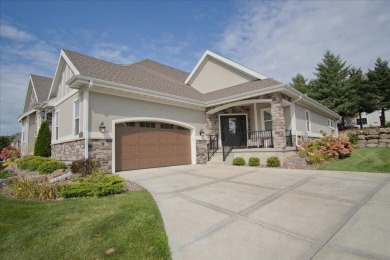 Imagine yourself here! Gorgeous ranch condo in desirable Bentley on Hawks Landing Golf Club in Wisconsin - for sale on GolfHomes.com, golf home, golf lot