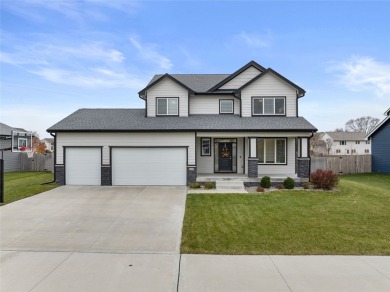 This beautiful two-story home in NW Ankeny offers 5 beds, 4 on Briarwood Club of Ankeny in Iowa - for sale on GolfHomes.com, golf home, golf lot