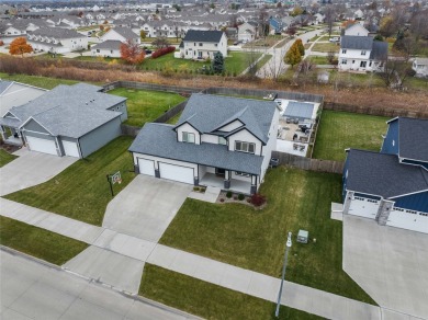 This beautiful two-story home in NW Ankeny offers 5 beds, 4 on Briarwood Club of Ankeny in Iowa - for sale on GolfHomes.com, golf home, golf lot