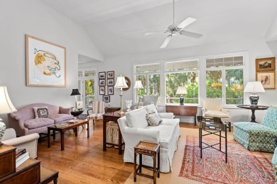 This lovingly maintained low-country style home is set back from on The Seabrook Island Club in South Carolina - for sale on GolfHomes.com, golf home, golf lot