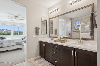 Set on a premium corner lot in the heart of Estrella Mountain on Estrella Mountain Ranch Golf Course in Arizona - for sale on GolfHomes.com, golf home, golf lot