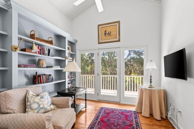 This lovingly maintained low-country style home is set back from on The Seabrook Island Club in South Carolina - for sale on GolfHomes.com, golf home, golf lot