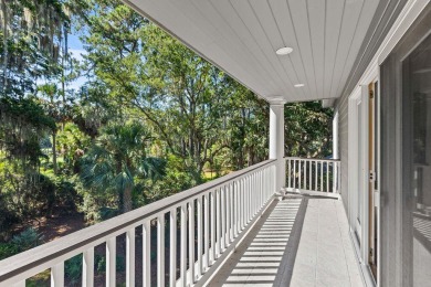 This lovingly maintained low-country style home is set back from on The Seabrook Island Club in South Carolina - for sale on GolfHomes.com, golf home, golf lot