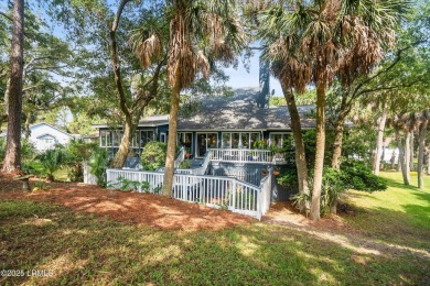 This older home at the North end of the island has been on Ocean Point Golf Links in South Carolina - for sale on GolfHomes.com, golf home, golf lot