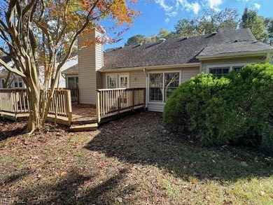 Come relax on the deck and watch the golfers go by! This amazing on Honey Bee Golf Club in Virginia - for sale on GolfHomes.com, golf home, golf lot
