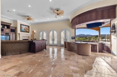 This masterpiece home offers LUXURIOUS LIVING & endless GOLF on South Shore At Lake Las Vegas in Nevada - for sale on GolfHomes.com, golf home, golf lot