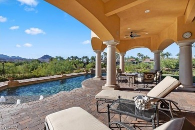 This masterpiece home offers LUXURIOUS LIVING & endless GOLF on South Shore At Lake Las Vegas in Nevada - for sale on GolfHomes.com, golf home, golf lot