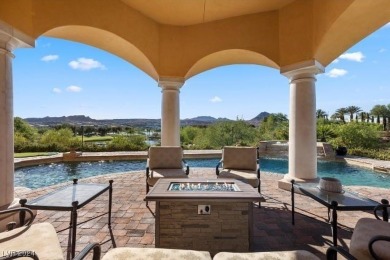 This masterpiece home offers LUXURIOUS LIVING & endless GOLF on South Shore At Lake Las Vegas in Nevada - for sale on GolfHomes.com, golf home, golf lot