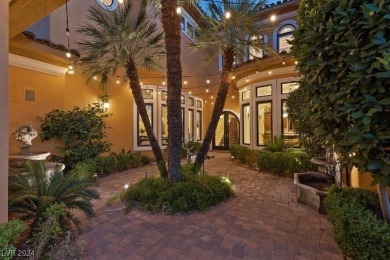 This masterpiece home offers LUXURIOUS LIVING & endless GOLF on South Shore At Lake Las Vegas in Nevada - for sale on GolfHomes.com, golf home, golf lot