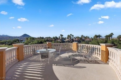 This masterpiece home offers LUXURIOUS LIVING & endless GOLF on South Shore At Lake Las Vegas in Nevada - for sale on GolfHomes.com, golf home, golf lot