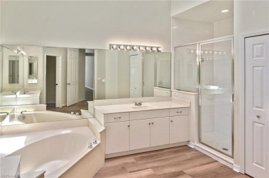 Nestled within the serene and gated Estero Country Club - The on Estero Country Club in Florida - for sale on GolfHomes.com, golf home, golf lot