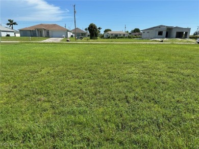 Cleared and grass-covered Vacant Lot ready for you to build your on Burnt Store Golf Club in Florida - for sale on GolfHomes.com, golf home, golf lot
