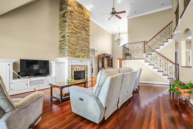 Stunning All Stone Exterior Home in Gated Community with Golf on The Bull At Boones Trace in Kentucky - for sale on GolfHomes.com, golf home, golf lot