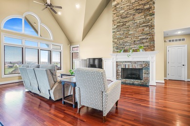 Stunning All Stone Exterior Home in Gated Community with Golf on The Bull At Boones Trace in Kentucky - for sale on GolfHomes.com, golf home, golf lot