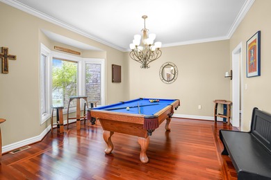 Stunning All Stone Exterior Home in Gated Community with Golf on The Bull At Boones Trace in Kentucky - for sale on GolfHomes.com, golf home, golf lot