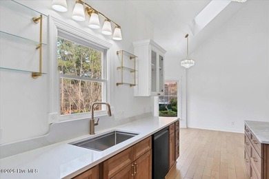 Custom estate home in Pinewild Country Club, perfectly situated on Pinewild Country Club of Pinehurst in North Carolina - for sale on GolfHomes.com, golf home, golf lot