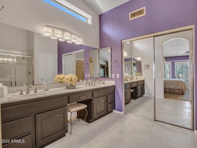 Beautifully maintained expanded Palmera model on the 14th green on Eagles Nest at Pebble Creek in Arizona - for sale on GolfHomes.com, golf home, golf lot