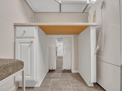 Beautifully maintained expanded Palmera model on the 14th green on Eagles Nest at Pebble Creek in Arizona - for sale on GolfHomes.com, golf home, golf lot