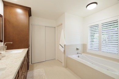 Located behind a dedicated gate in the Barcelona homes cul de on Desert Falls Country Club in California - for sale on GolfHomes.com, golf home, golf lot