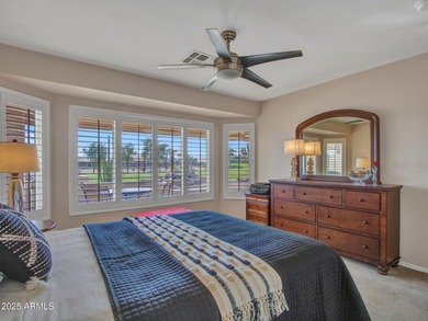 Beautifully maintained expanded Palmera model on the 14th green on Eagles Nest at Pebble Creek in Arizona - for sale on GolfHomes.com, golf home, golf lot