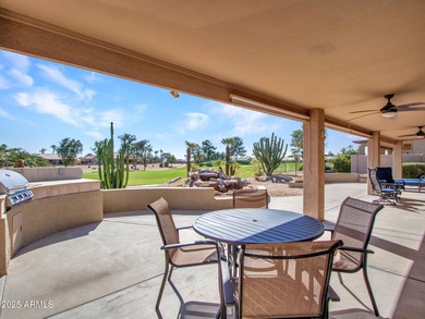 Beautifully maintained expanded Palmera model on the 14th green on Eagles Nest at Pebble Creek in Arizona - for sale on GolfHomes.com, golf home, golf lot