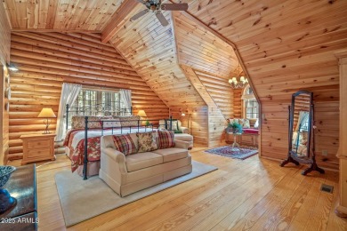 Experience timeless charm and mountain serenity in this fully on White Mountain Country Club in Arizona - for sale on GolfHomes.com, golf home, golf lot