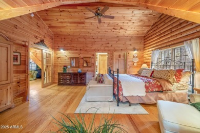 Experience timeless charm and mountain serenity in this fully on White Mountain Country Club in Arizona - for sale on GolfHomes.com, golf home, golf lot
