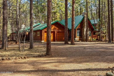 Experience timeless charm and mountain serenity in this fully on White Mountain Country Club in Arizona - for sale on GolfHomes.com, golf home, golf lot