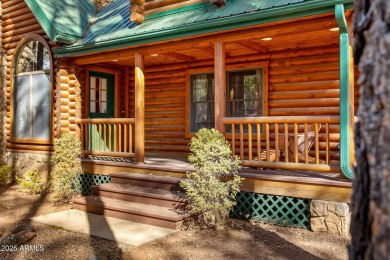 Experience timeless charm and mountain serenity in this fully on White Mountain Country Club in Arizona - for sale on GolfHomes.com, golf home, golf lot