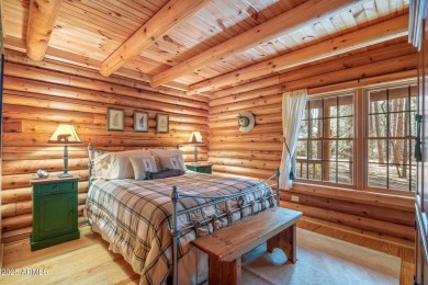 Experience timeless charm and mountain serenity in this fully on White Mountain Country Club in Arizona - for sale on GolfHomes.com, golf home, golf lot