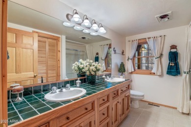 Experience timeless charm and mountain serenity in this fully on White Mountain Country Club in Arizona - for sale on GolfHomes.com, golf home, golf lot