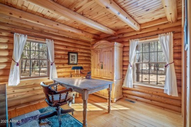 Experience timeless charm and mountain serenity in this fully on White Mountain Country Club in Arizona - for sale on GolfHomes.com, golf home, golf lot