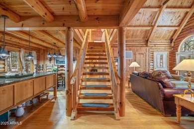 Experience timeless charm and mountain serenity in this fully on White Mountain Country Club in Arizona - for sale on GolfHomes.com, golf home, golf lot