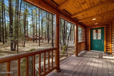 Experience timeless charm and mountain serenity in this fully on White Mountain Country Club in Arizona - for sale on GolfHomes.com, golf home, golf lot
