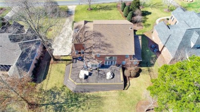 Wonderful home located on the 9th Hole of  prestigious Stoney on Stoney Creek Golf Club in North Carolina - for sale on GolfHomes.com, golf home, golf lot