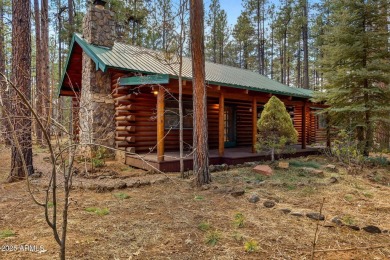 Experience timeless charm and mountain serenity in this fully on White Mountain Country Club in Arizona - for sale on GolfHomes.com, golf home, golf lot