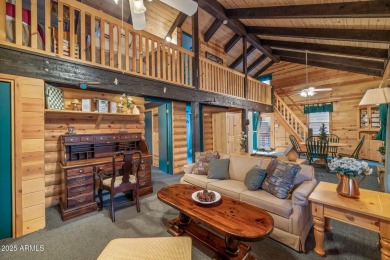 Experience timeless charm and mountain serenity in this fully on White Mountain Country Club in Arizona - for sale on GolfHomes.com, golf home, golf lot