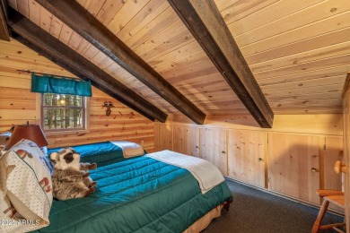 Experience timeless charm and mountain serenity in this fully on White Mountain Country Club in Arizona - for sale on GolfHomes.com, golf home, golf lot