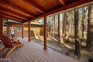 Experience timeless charm and mountain serenity in this fully on White Mountain Country Club in Arizona - for sale on GolfHomes.com, golf home, golf lot