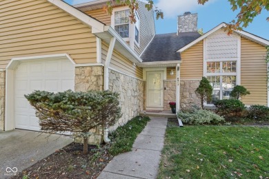 Welcome to this charming two-story home in Hearthstone, central on William Sahm Golf Course in Indiana - for sale on GolfHomes.com, golf home, golf lot