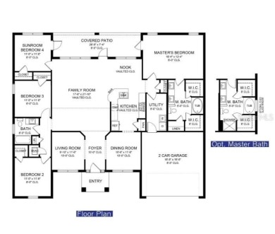 Under Construction. The Adams 2169 model offers plenty of space on Deep Creek Golf Club in Florida - for sale on GolfHomes.com, golf home, golf lot