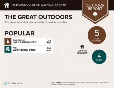 Live like you are on vacation every day or make this your on The Highlands Course at Lake Arrowhead in Georgia - for sale on GolfHomes.com, golf home, golf lot