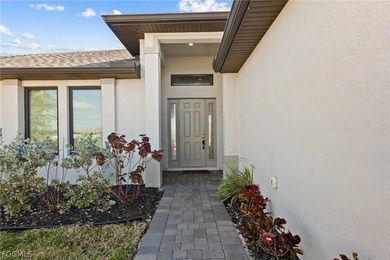 From the moment you arrive, this 3 bedroom, 2 bathroom pool home on Burnt Store Golf Club in Florida - for sale on GolfHomes.com, golf home, golf lot