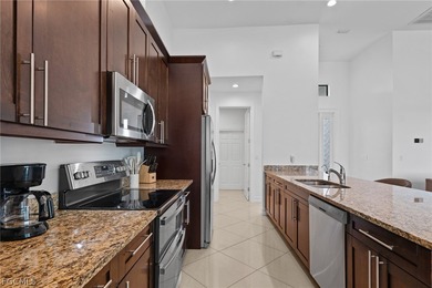 From the moment you arrive, this 3 bedroom, 2 bathroom pool home on Burnt Store Golf Club in Florida - for sale on GolfHomes.com, golf home, golf lot