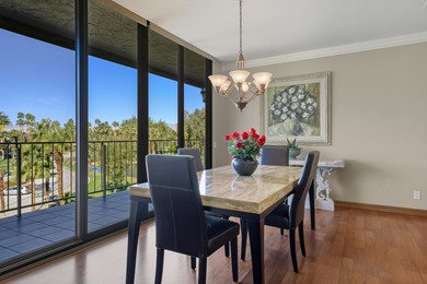 Enjoy carefree luxury living at Rancho Mirage's only high-rise on Desert Island Golf and Country Club in California - for sale on GolfHomes.com, golf home, golf lot