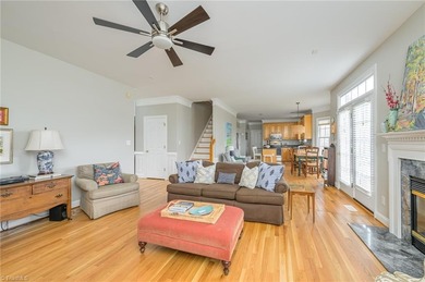 Don't miss this lovely custom brick 2-story home with 5 bedrooms on Salem Glen Country Club in North Carolina - for sale on GolfHomes.com, golf home, golf lot